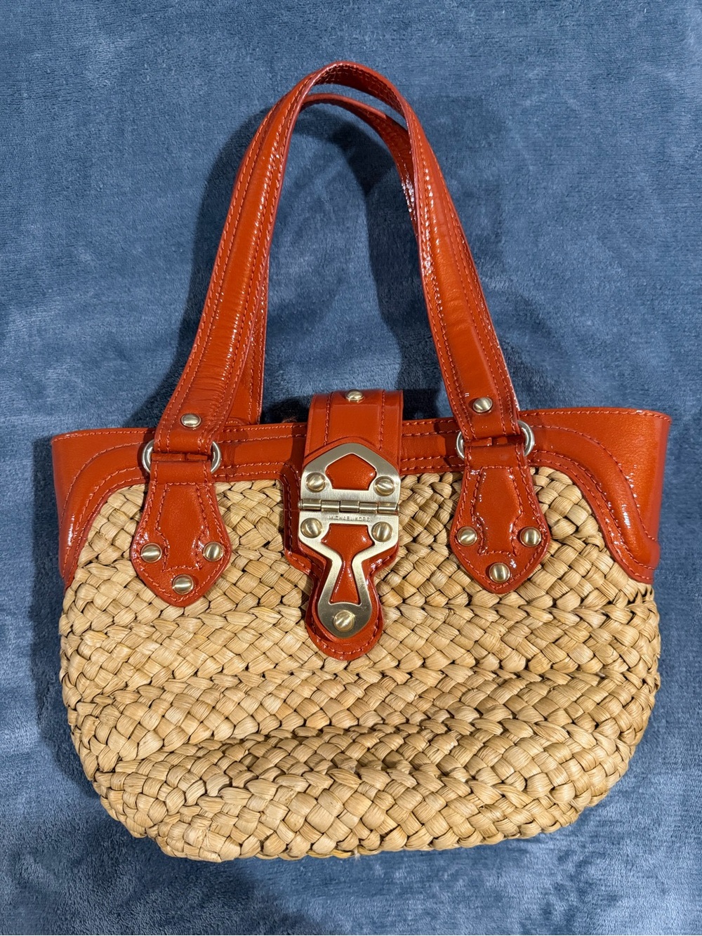 Michael Kors Woven Straw Bag